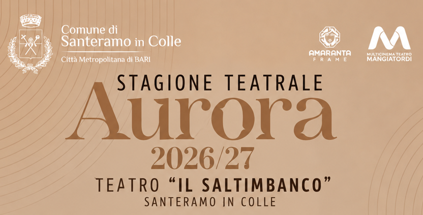 Stagione Teatrale "Aurora 2026/27"