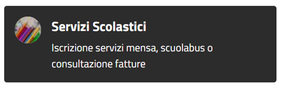 area servizi scolastici